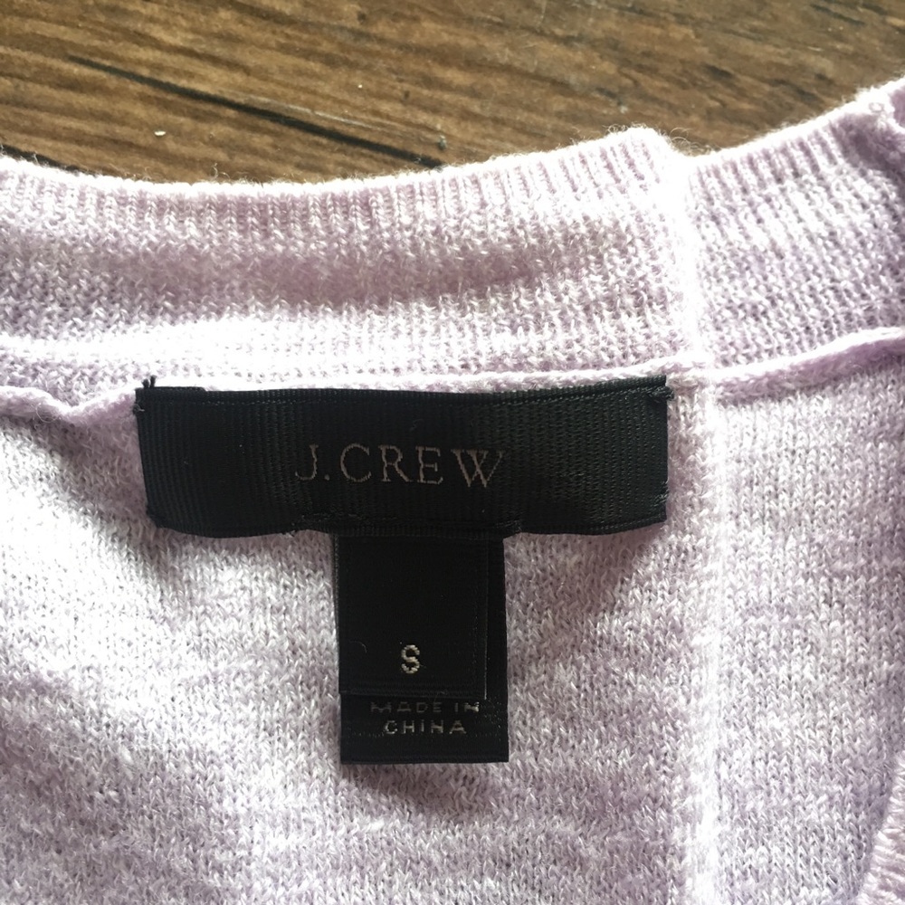 Lavender J.Crew Sweater - Picture 3 of 3